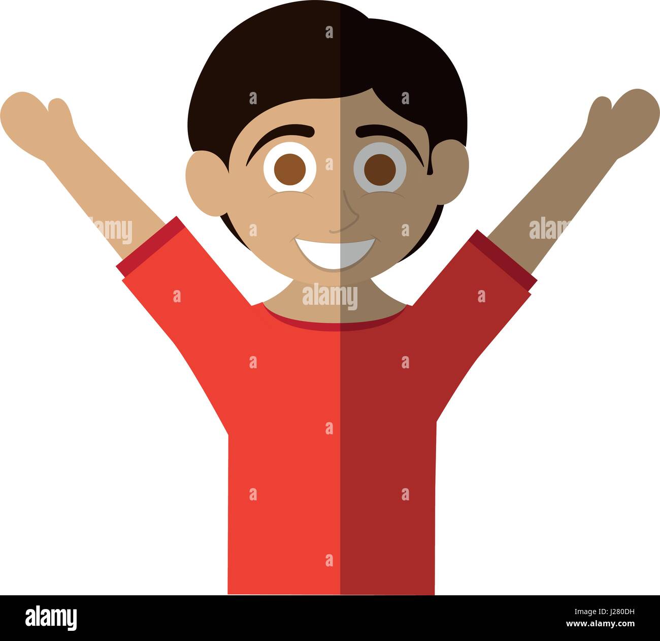 happy smiling boy icon image Stock Vector Image & Art - Alamy