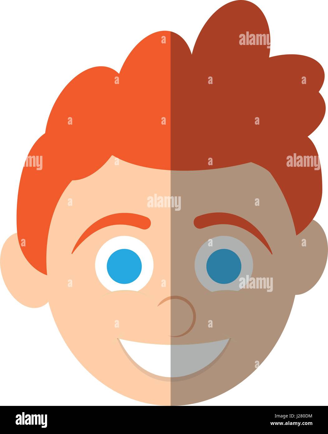 happy smiling boy icon image Stock Vector Image & Art - Alamy