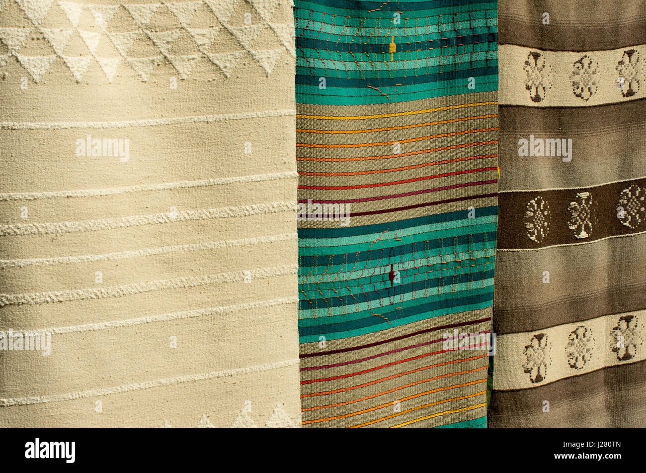 Crafts. Handwoven carpets Stock Photo Alamy