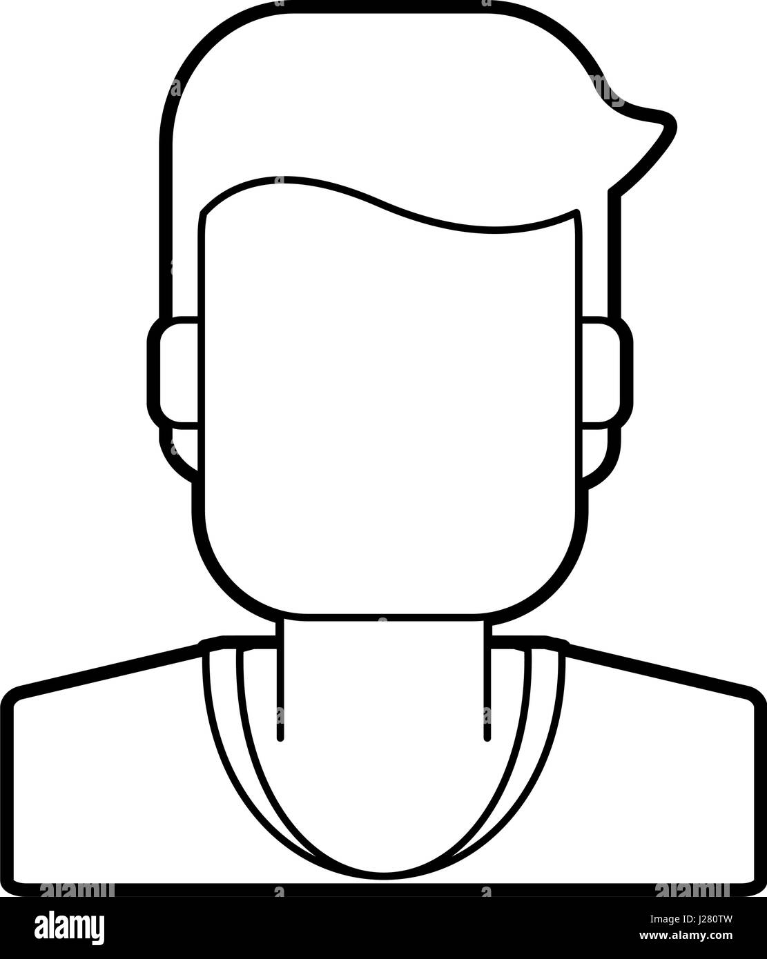 faceless man icon image Stock Vector Image & Art - Alamy