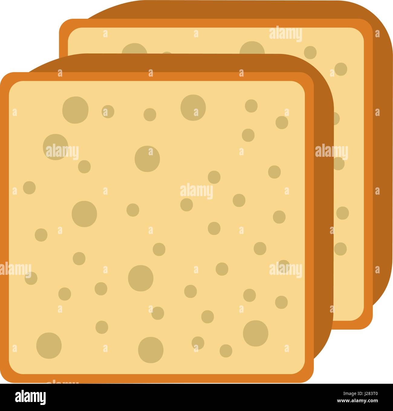 delicious fresh bakery slice bread Stock Vector Image & Art - Alamy