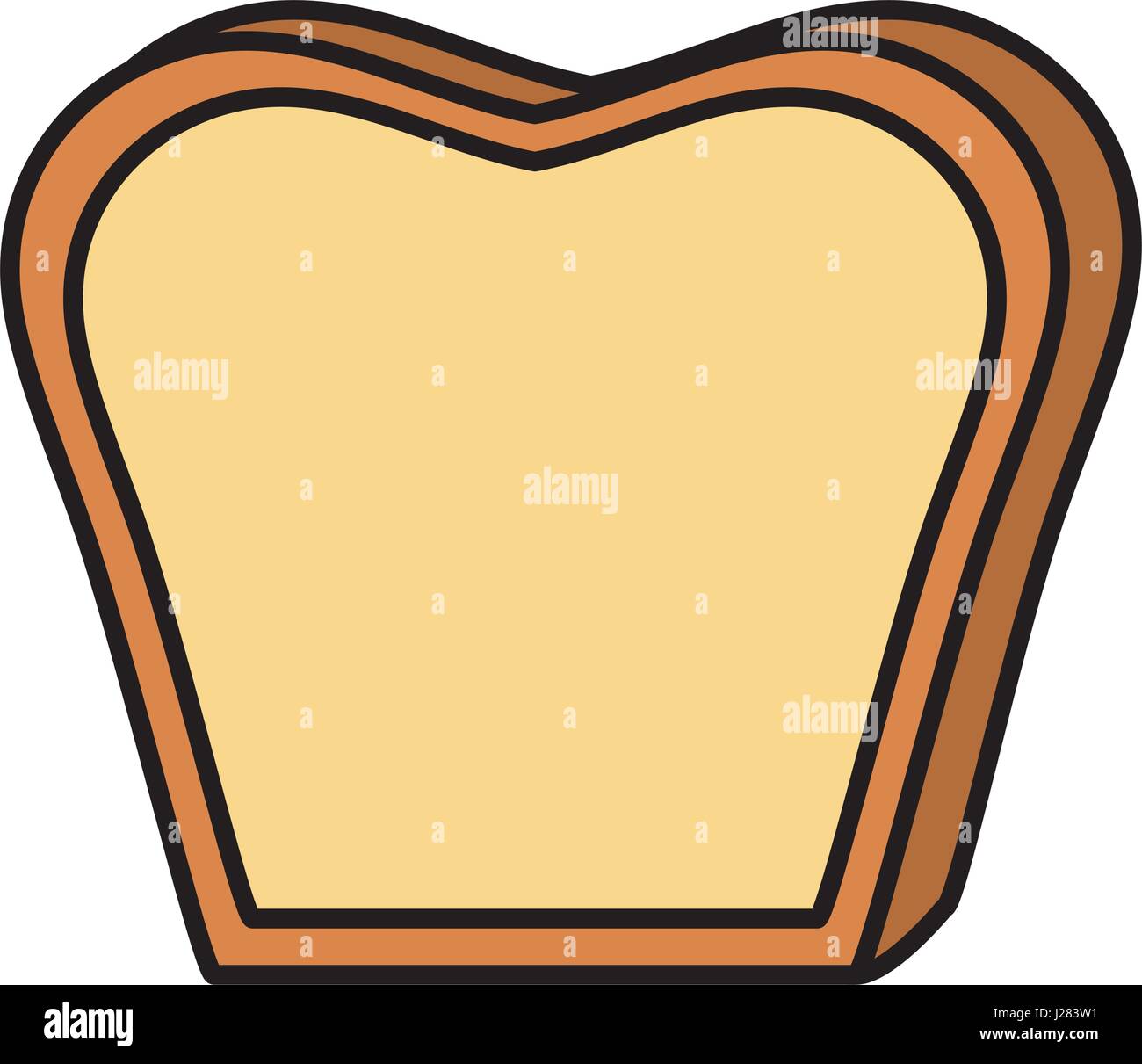 delicious fresh bakery slice bread Stock Vector Image & Art - Alamy