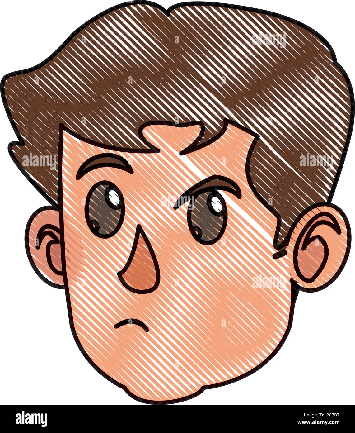 drawing character face head boy Stock Vector Image & Art - Alamy drawing character face head boy Stock Vector Image & Art - Alamy