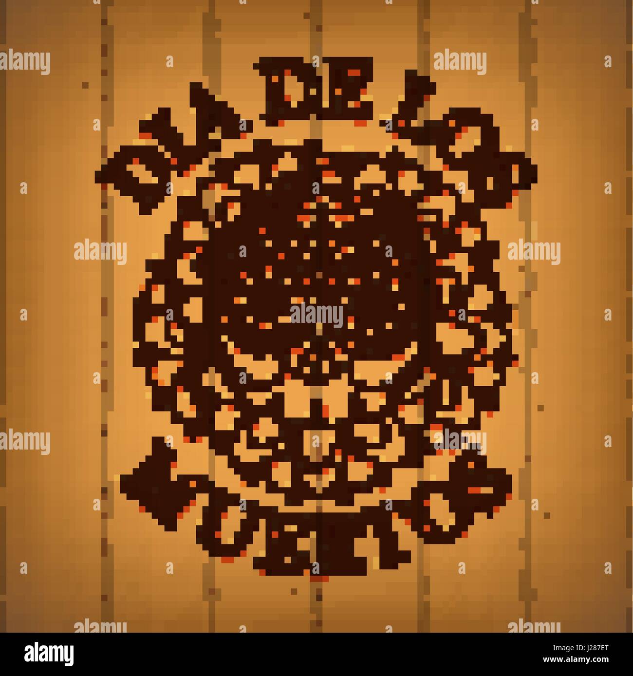 Day Of The Dead Skull Vector poster background. Dia de los muertos ...