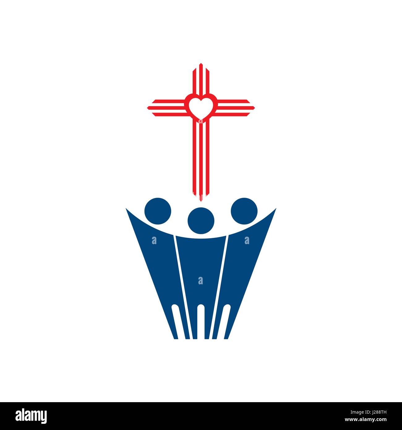 Church logo. Unity in Christ Stock Vector Image & Art Alamy