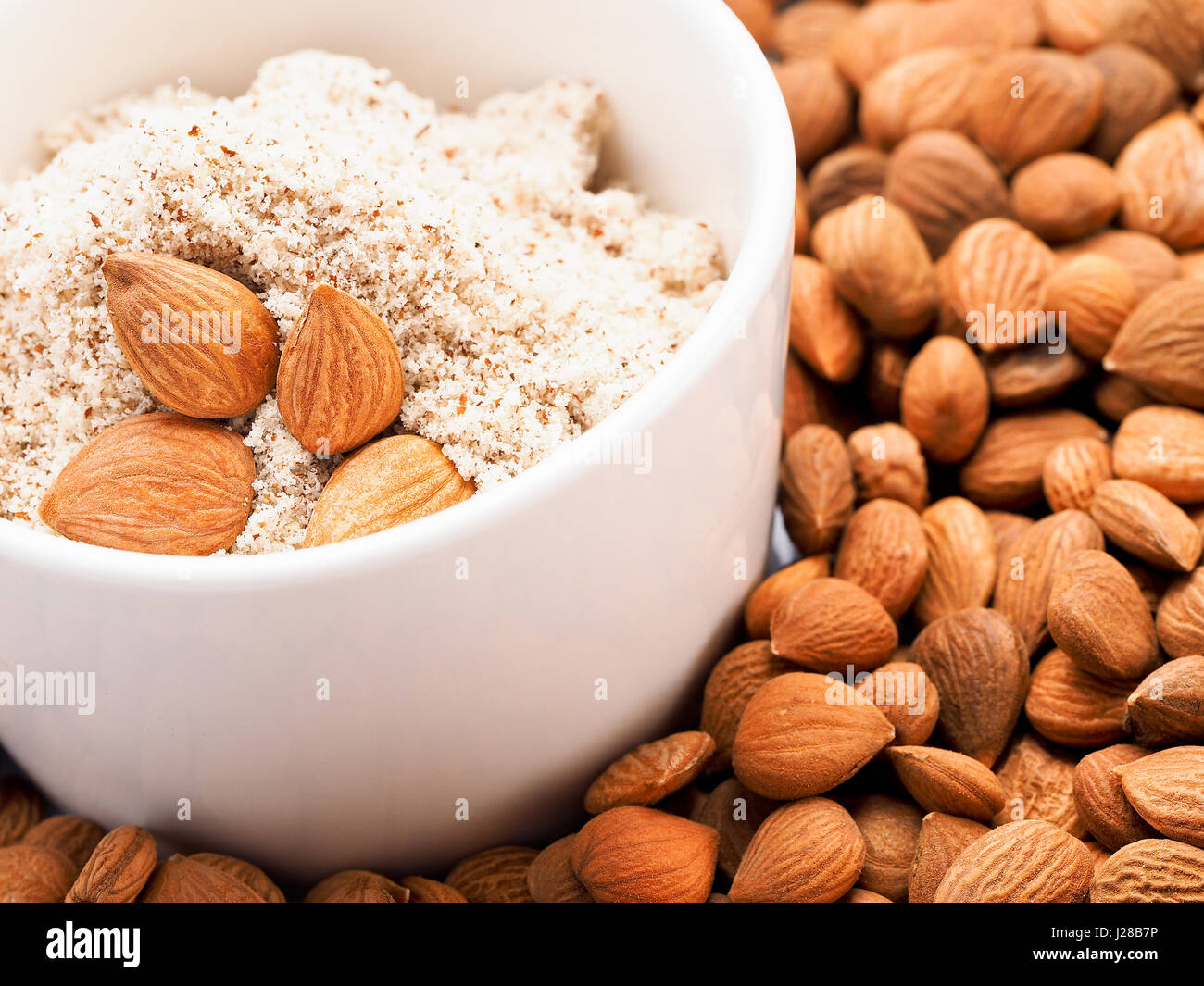 Apricot kernels bitter Stock Photo Alamy