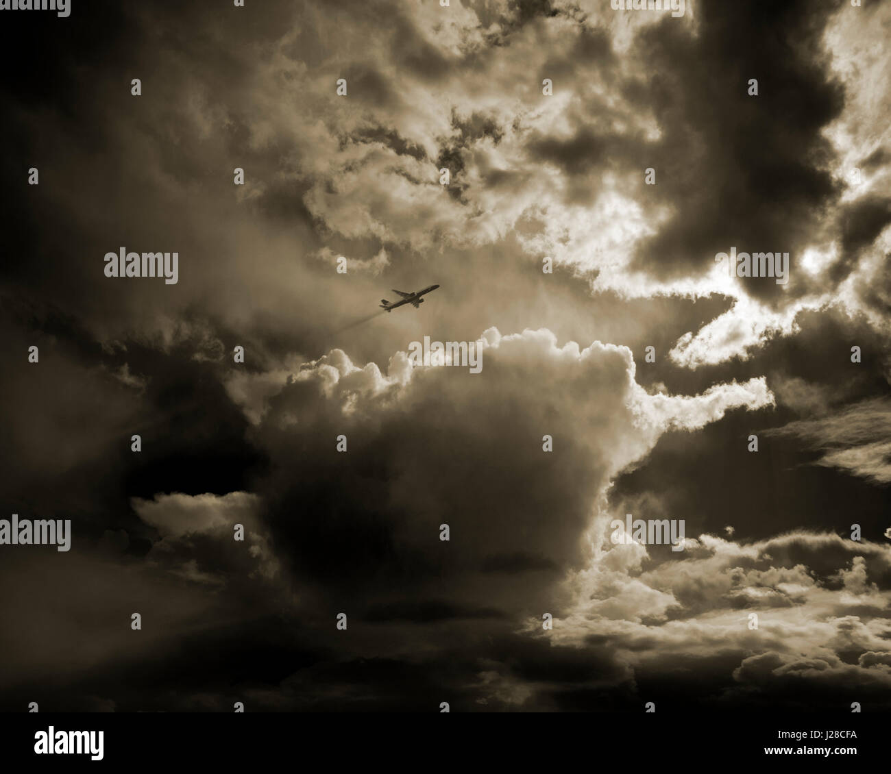 PHOTO ART: Skywards and Beyond Stock Photo