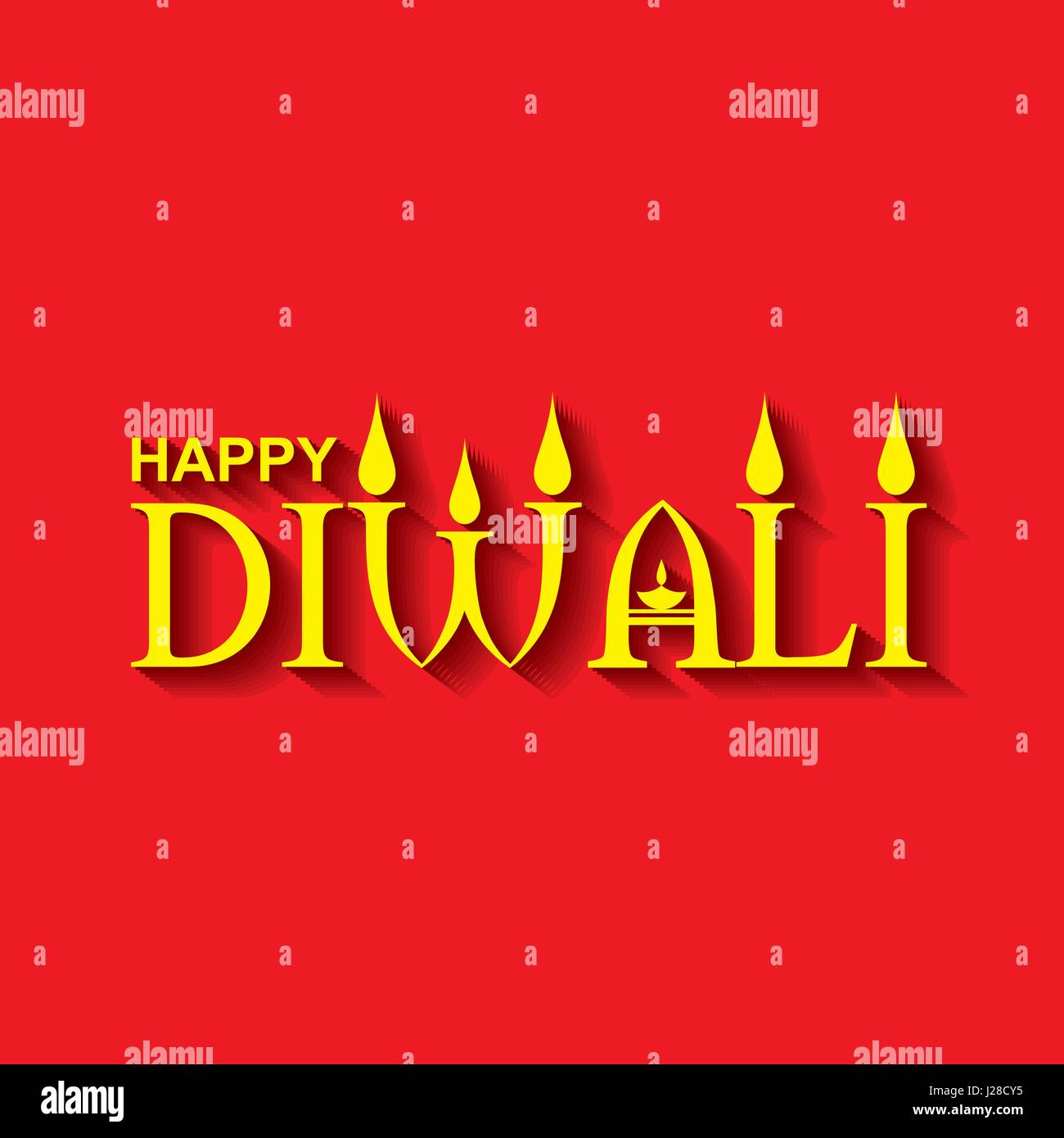 Stylish design and text for Diwali celebration stock vector Stock ...