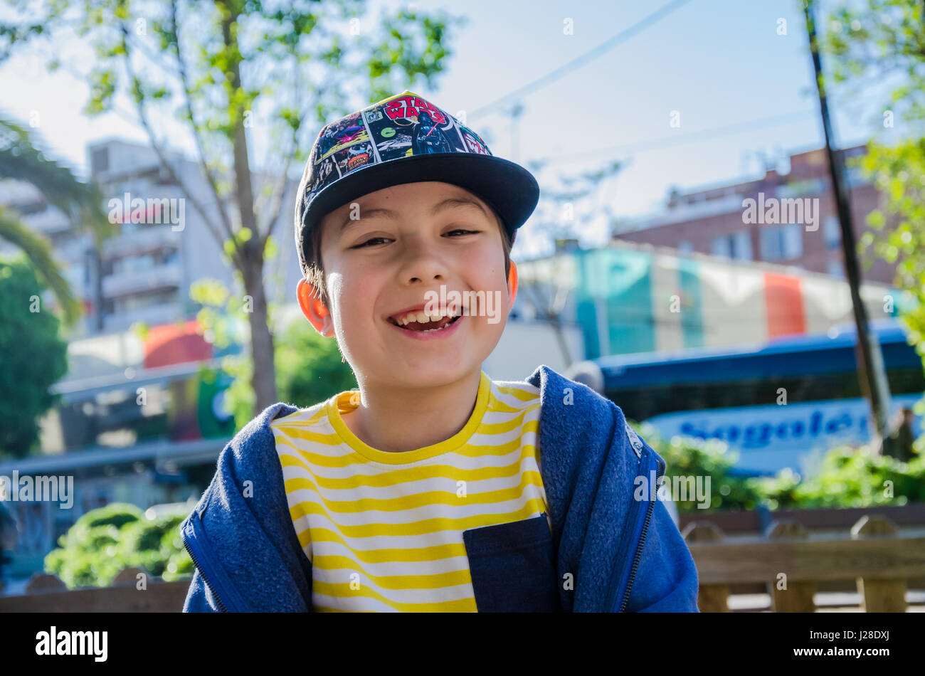 Boy hoody cap hi-res stock photography and images - Alamy