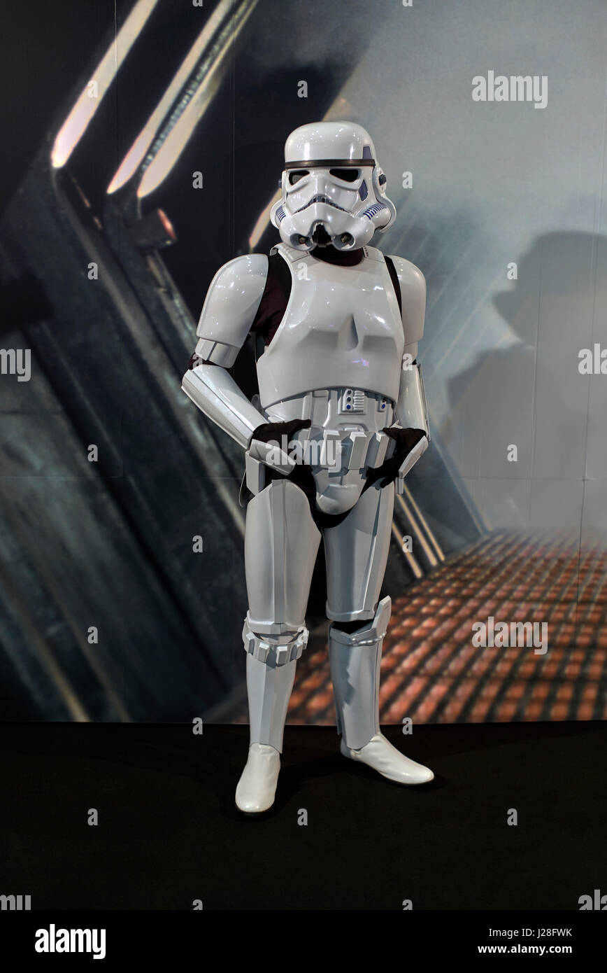 Cosplay Star Wars Storm Trooper, Bangkok, Thailand, 2017 Stock Photo