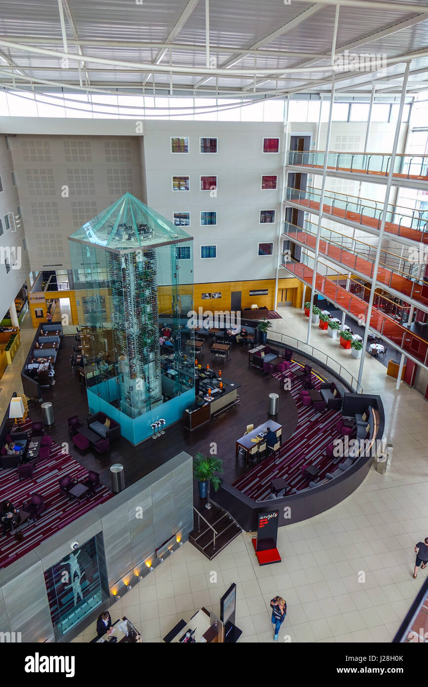 Radisson Blu Airport hotel at London Stansted airport Stock Photo