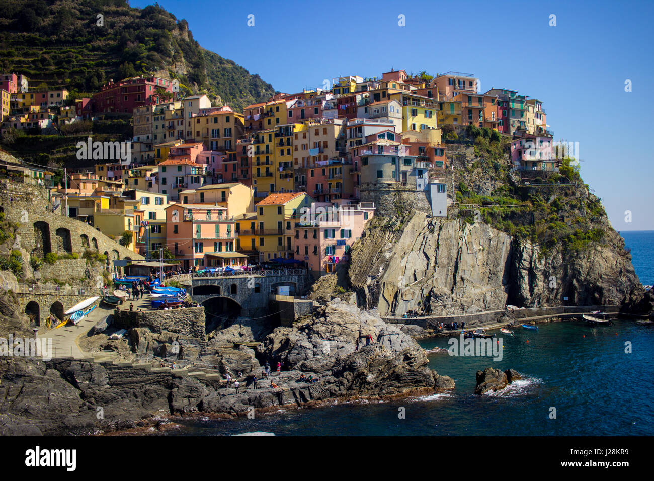 Manarola, Cinque Terre, Italy Stock Photo - Alamy
