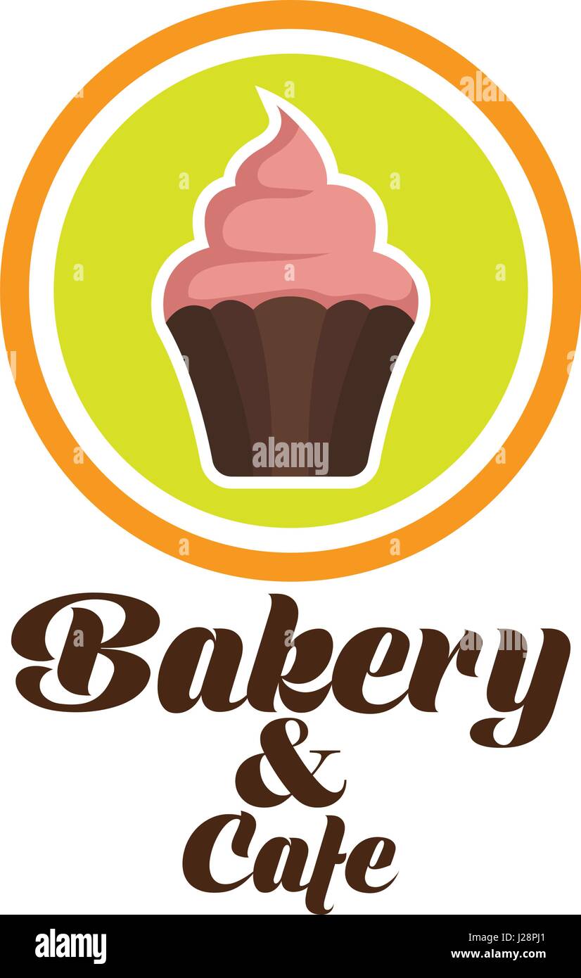 bakery logo with text space for your slogan / tagline, vector