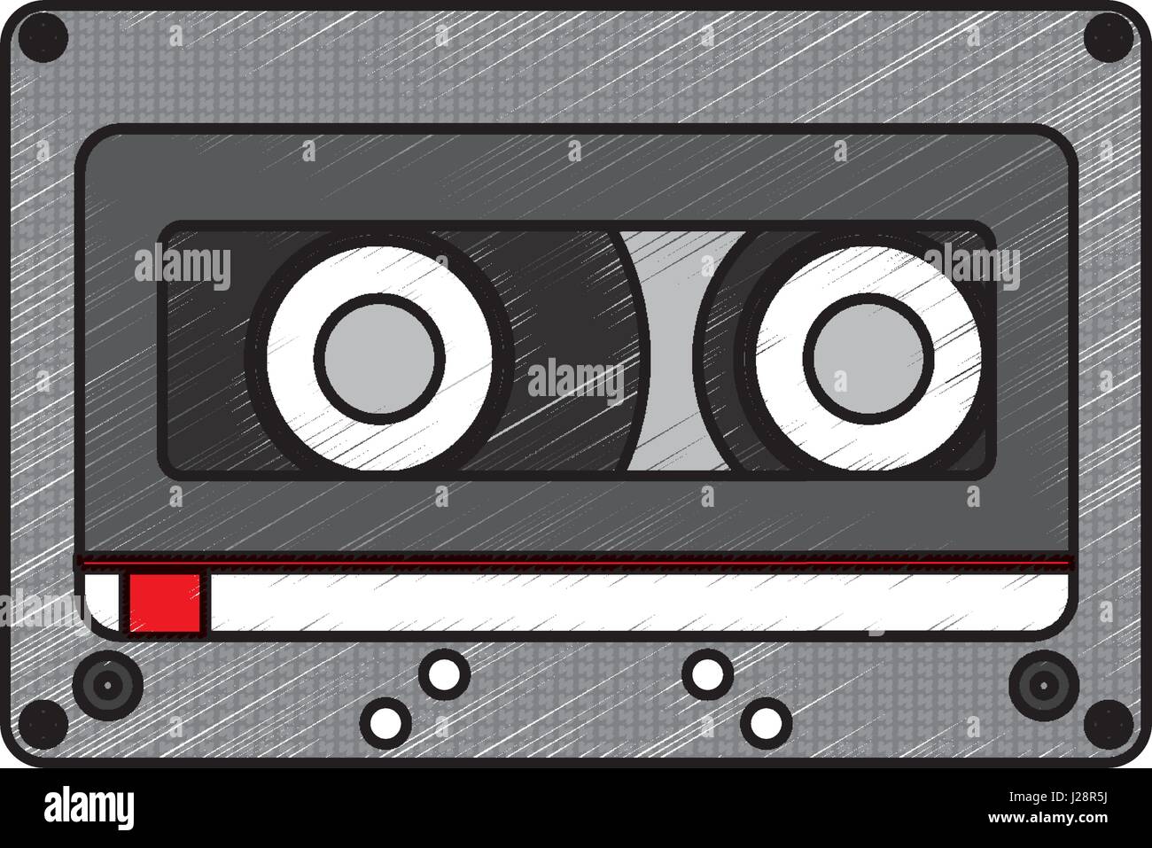 retro cassette isolated icon Stock Vector Image & Art - Alamy
