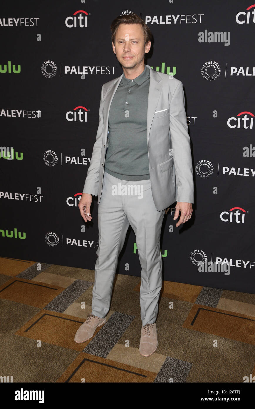 Media's 34th Annual PaleyFest Los Angeles: 'Westworld' at The Paley Center - Arrivals Featuring: Jimmi Simpson Where: Hollywood, California, United States When: 25 Mar 2017 Stock Photo