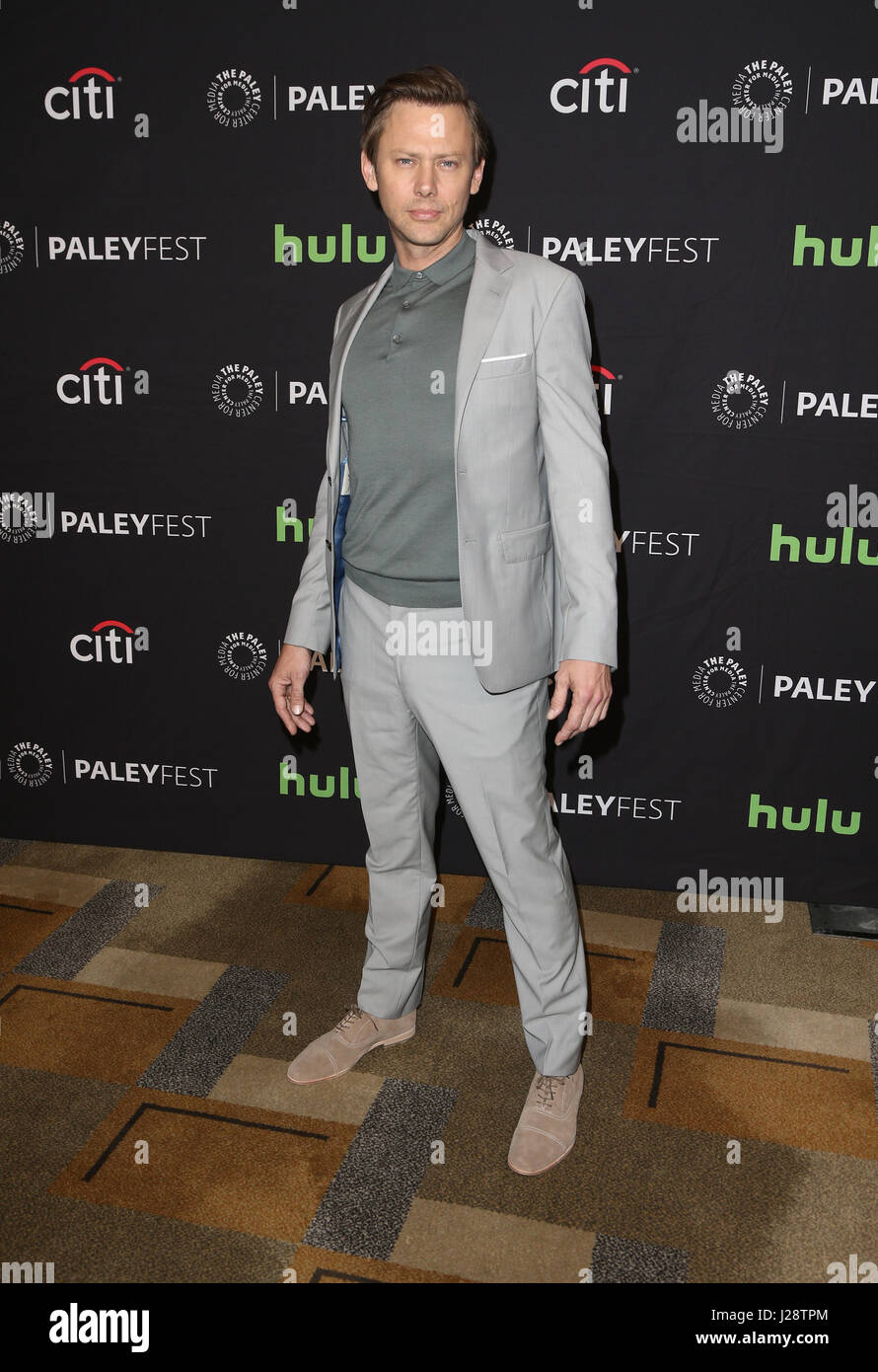 Media's 34th Annual PaleyFest Los Angeles: 'Westworld' at The Paley Center - Arrivals Featuring: Jimmi Simpson Where: Hollywood, California, United States When: 25 Mar 2017 Stock Photo