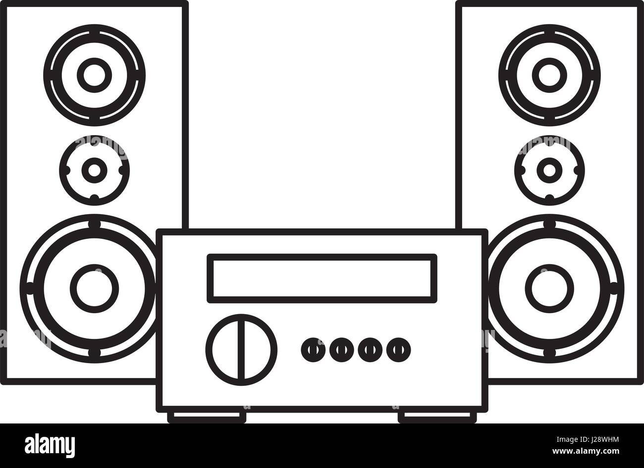 stereo home appliance icon Stock Vector Image & Art Alamy