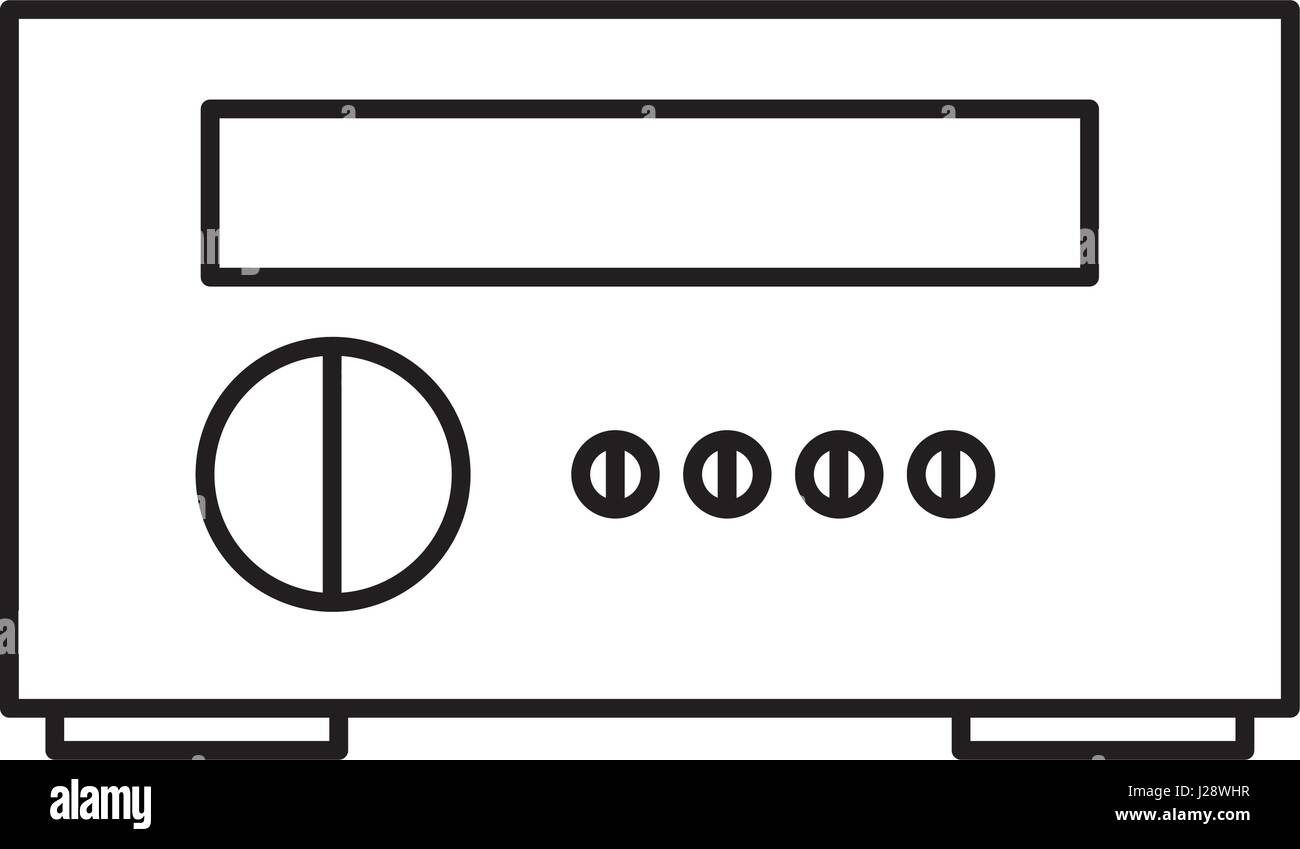 stereo home appliance icon Stock Vector Image & Art - Alamy