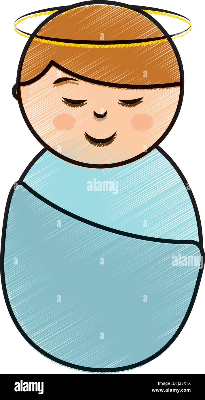 Jesus Baby Manger Character Stock Vector Image Art Alamy Jesus Baby Manger Character Stock Vector Image Art Alamy