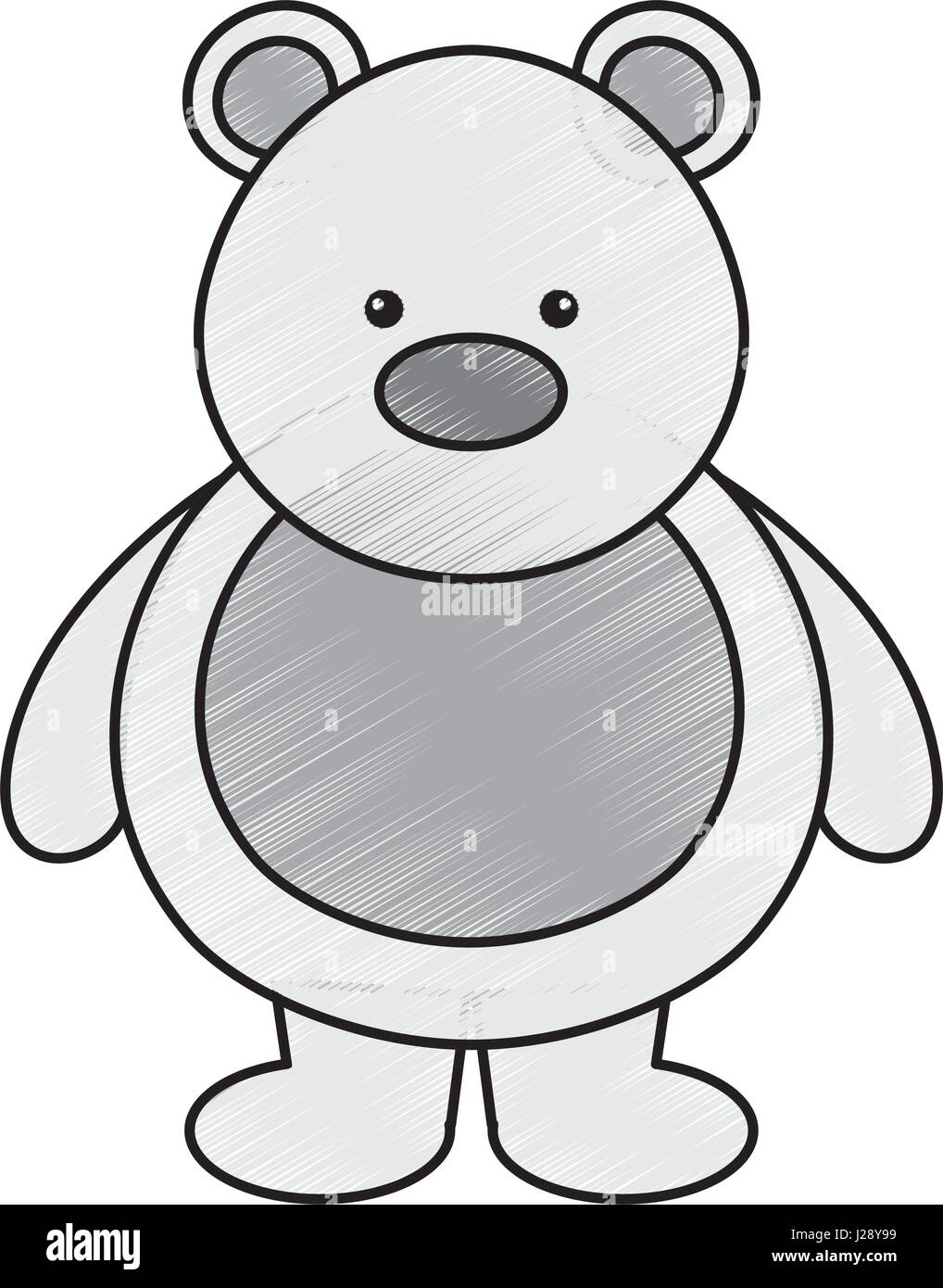 polar bear cute character Stock Vector Image &amp; Art - Alamy