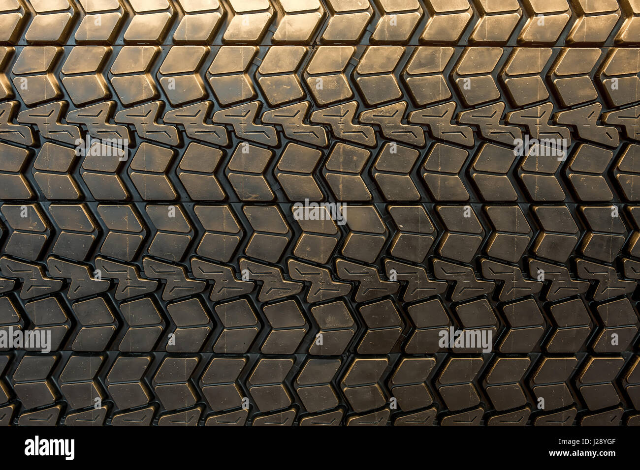 Closeup photo of the metal textured bronze elements. They have