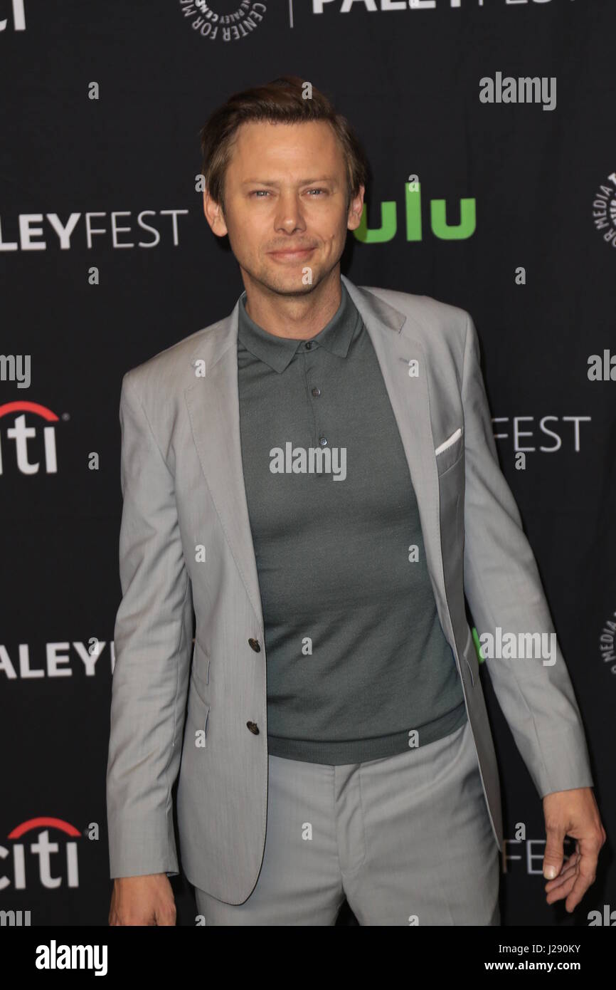 Media's 34th Annual PaleyFest Los Angeles: 'Westworld' at The Paley Center - Arrivals Featuring: Jimmi Simpson Where: Hollywood, California, United States When: 26 Mar 2017 Stock Photo