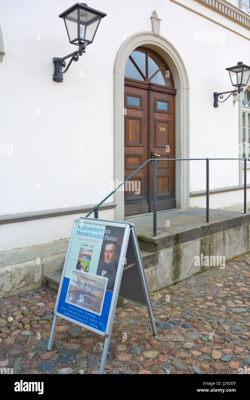 Mendelssohn Haus House Museum Of Mendelssohn Leipzig Saxony
