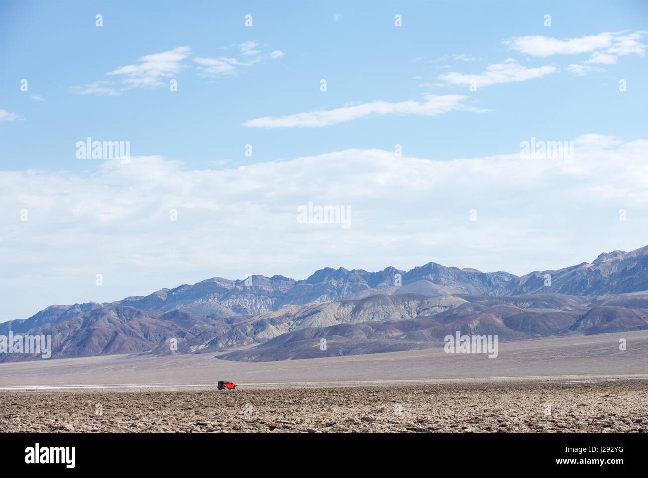Death Valley in eastern California is one of the hottest places on