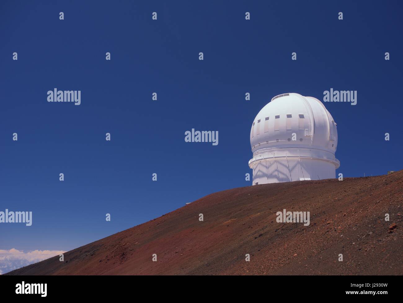 Observatories at Mauna Kea, aloft a dormant volcano on the island of