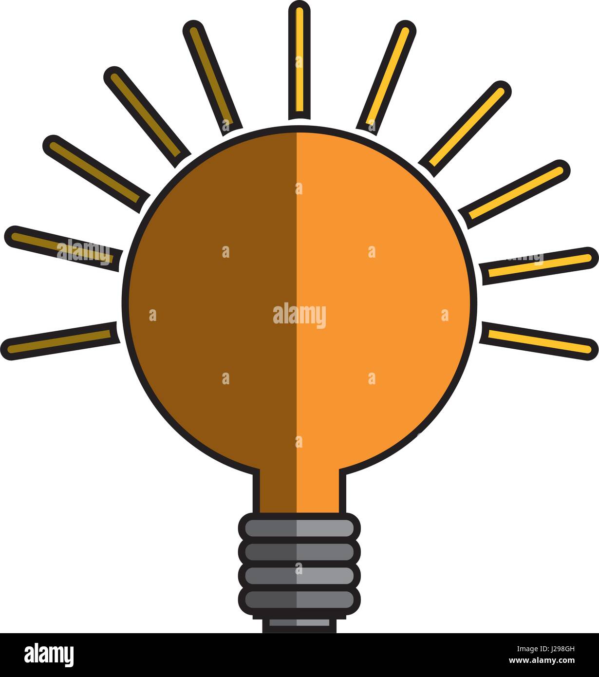 Bulb light energy Stock Vector Image & Art - Alamy