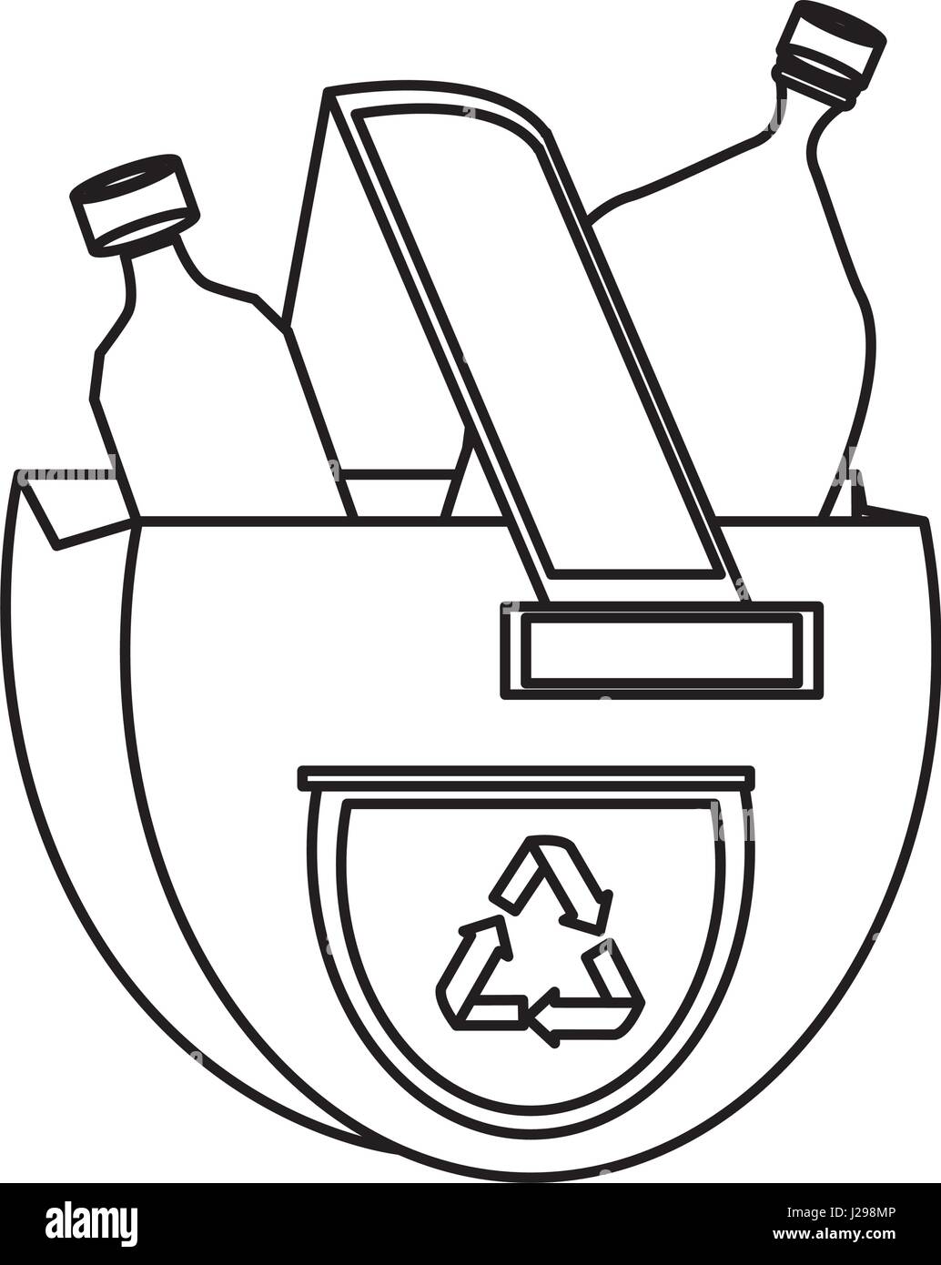 Eco friendly canvas bag Stock Vector Image & Art Alamy