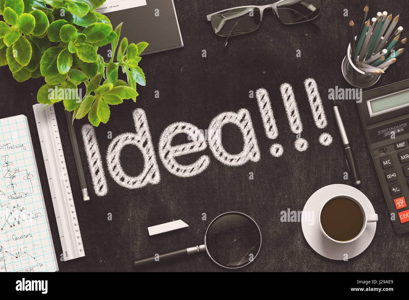 3d rendering concept idea hi-res stock photography and images - Alamy