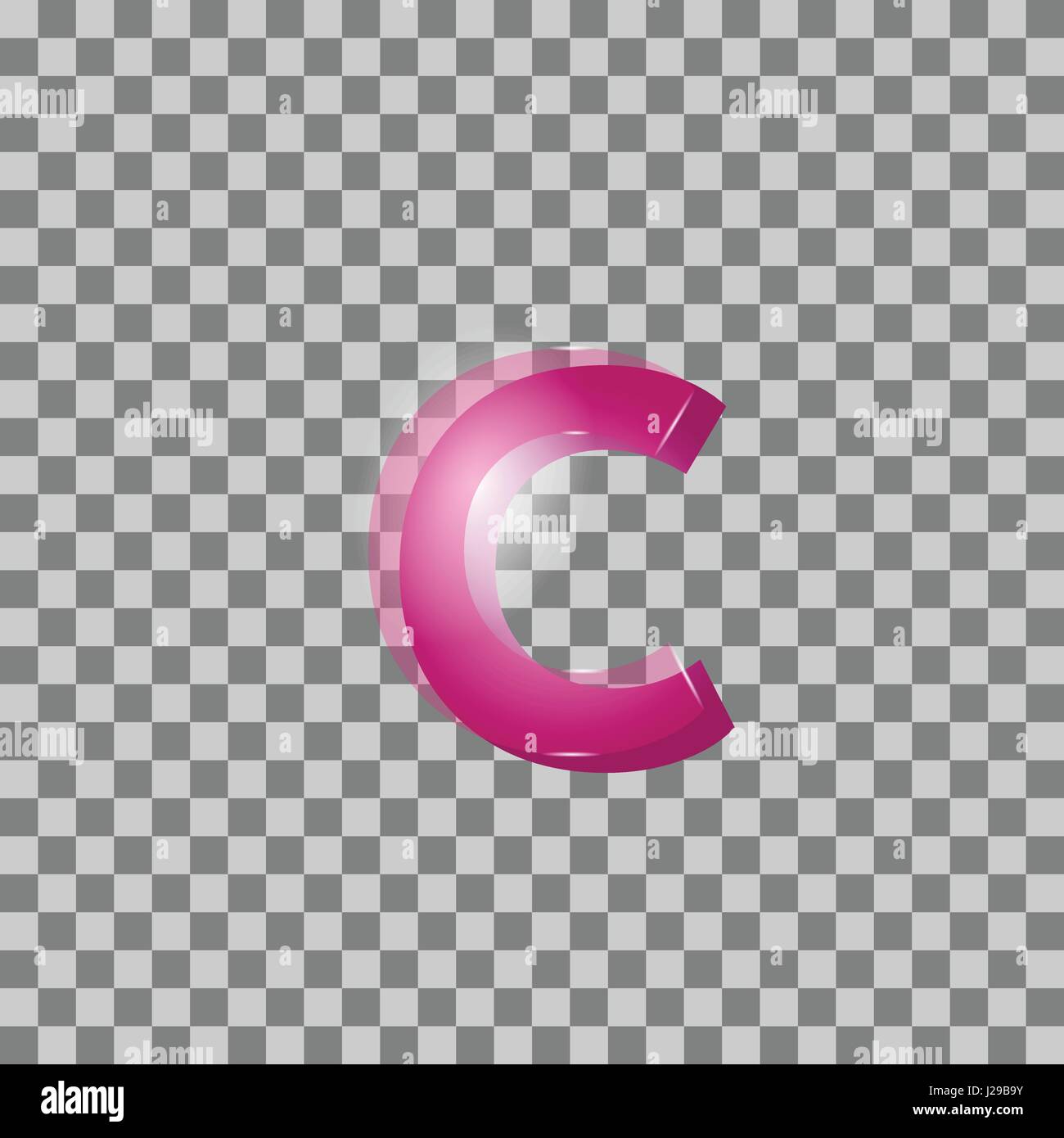 Vector. Letters are pink in color but isolated background. Can be used ...