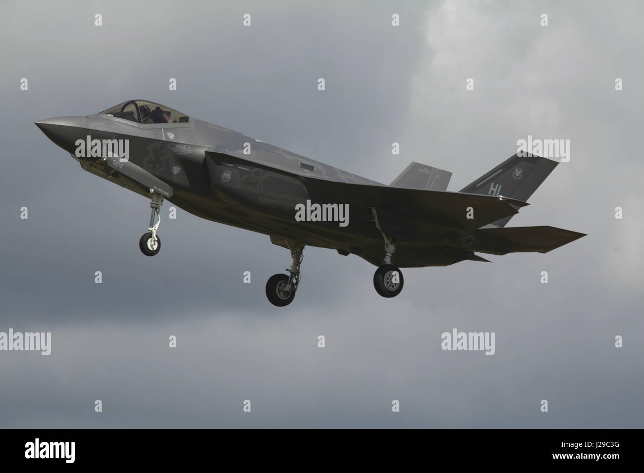 Lakenheath, Suffolk, England, 25 Apr 2017 USAF F35A lightning II jet