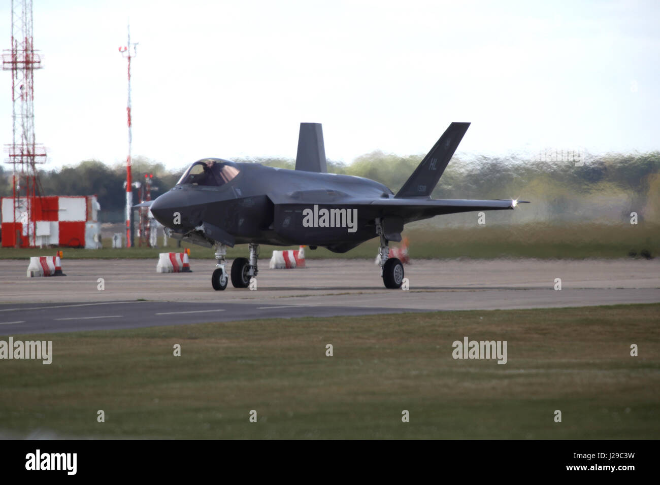 Lakenheath, Suffolk, England, 25 Apr 2017 USAF F35A lightning II jet