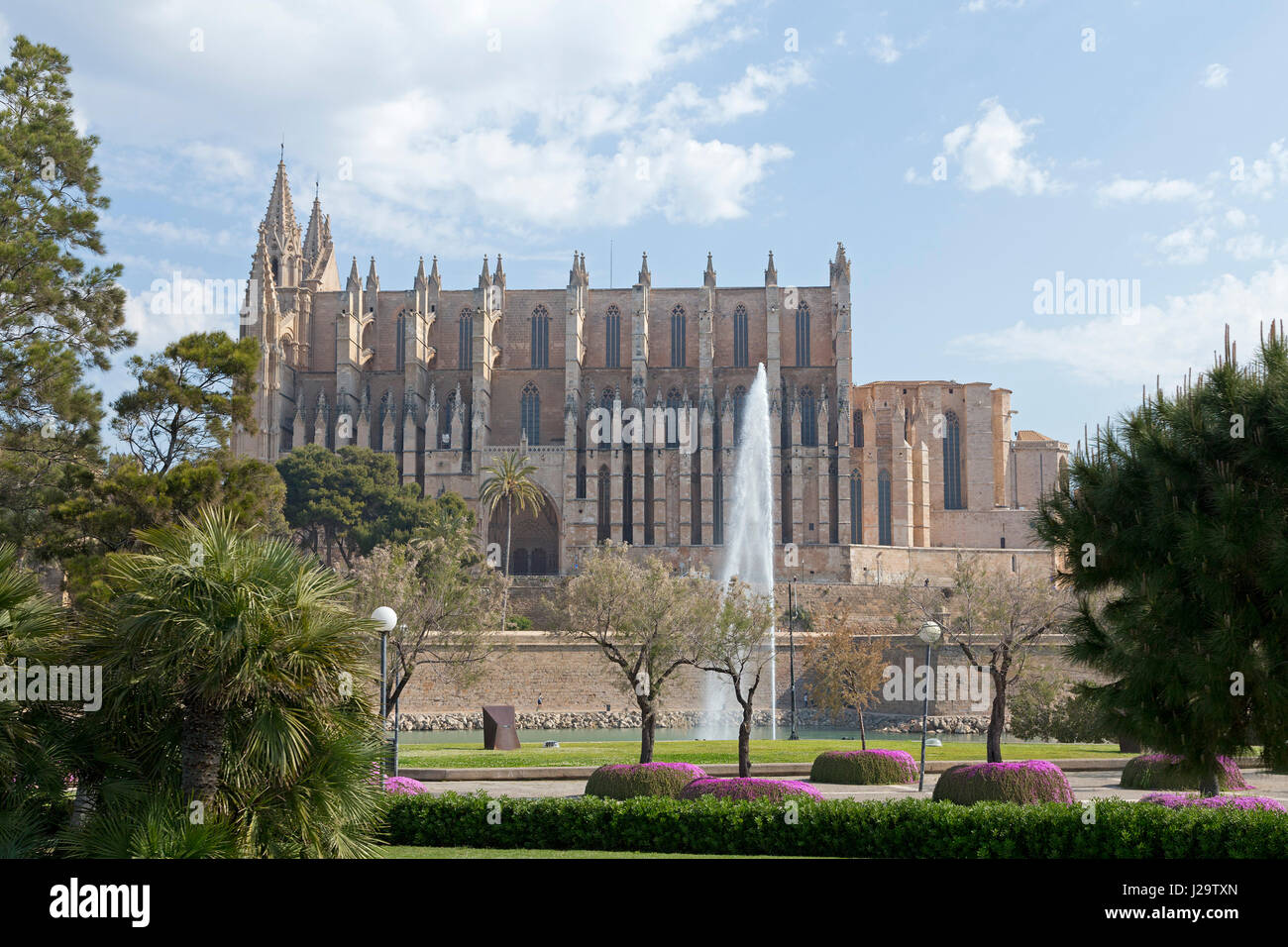La Seu Cathedral in Palma de Majorca, Spain Stock Photo