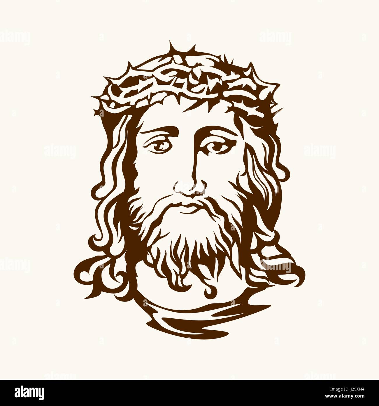 Buy Drawing of Christ Sketch of Jesus Religious Art Savior of Online in  India  Etsy