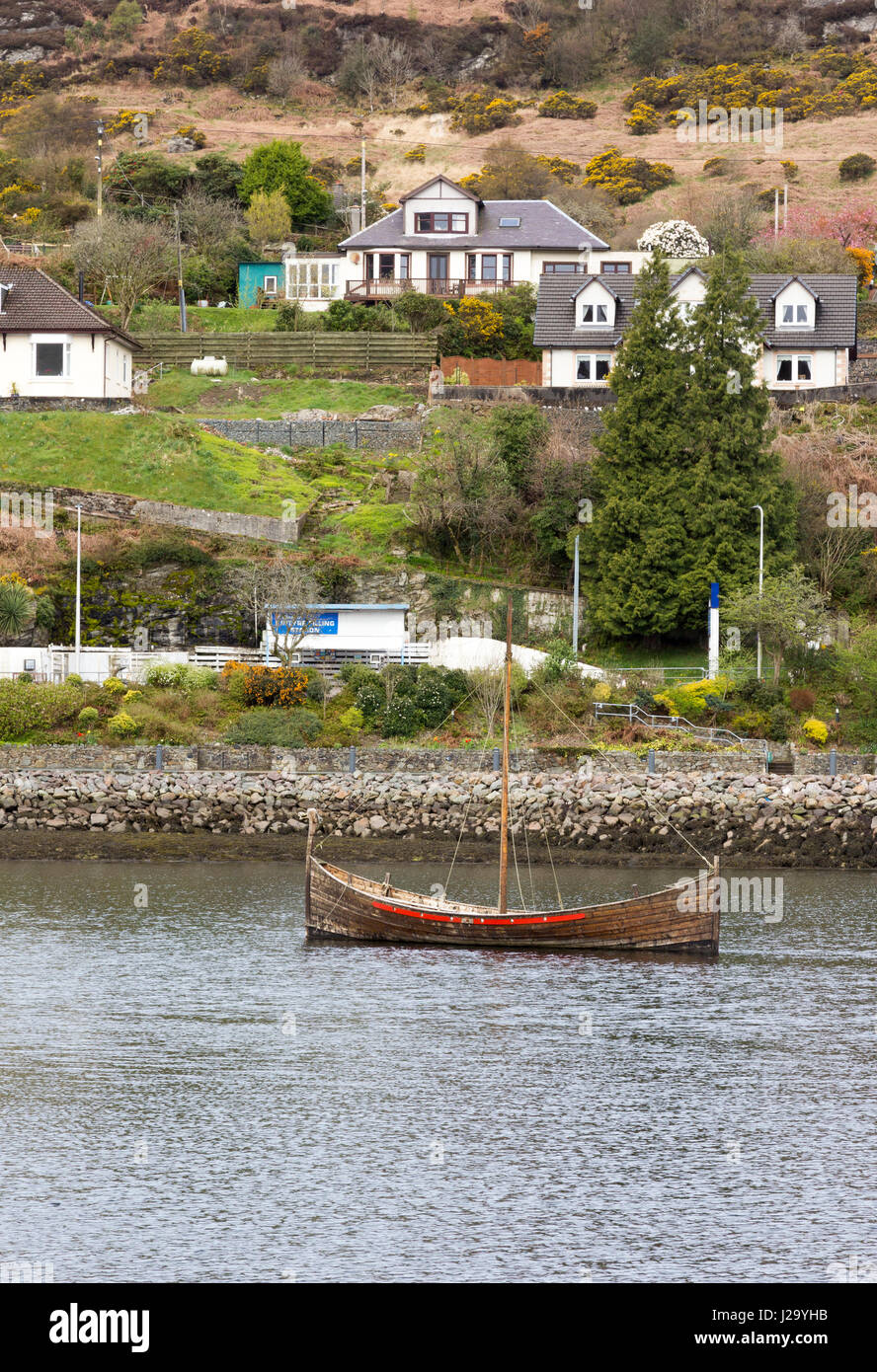 Tarbert Fishing Village, Loch Fyne, Scotland, United Kingdom Stock