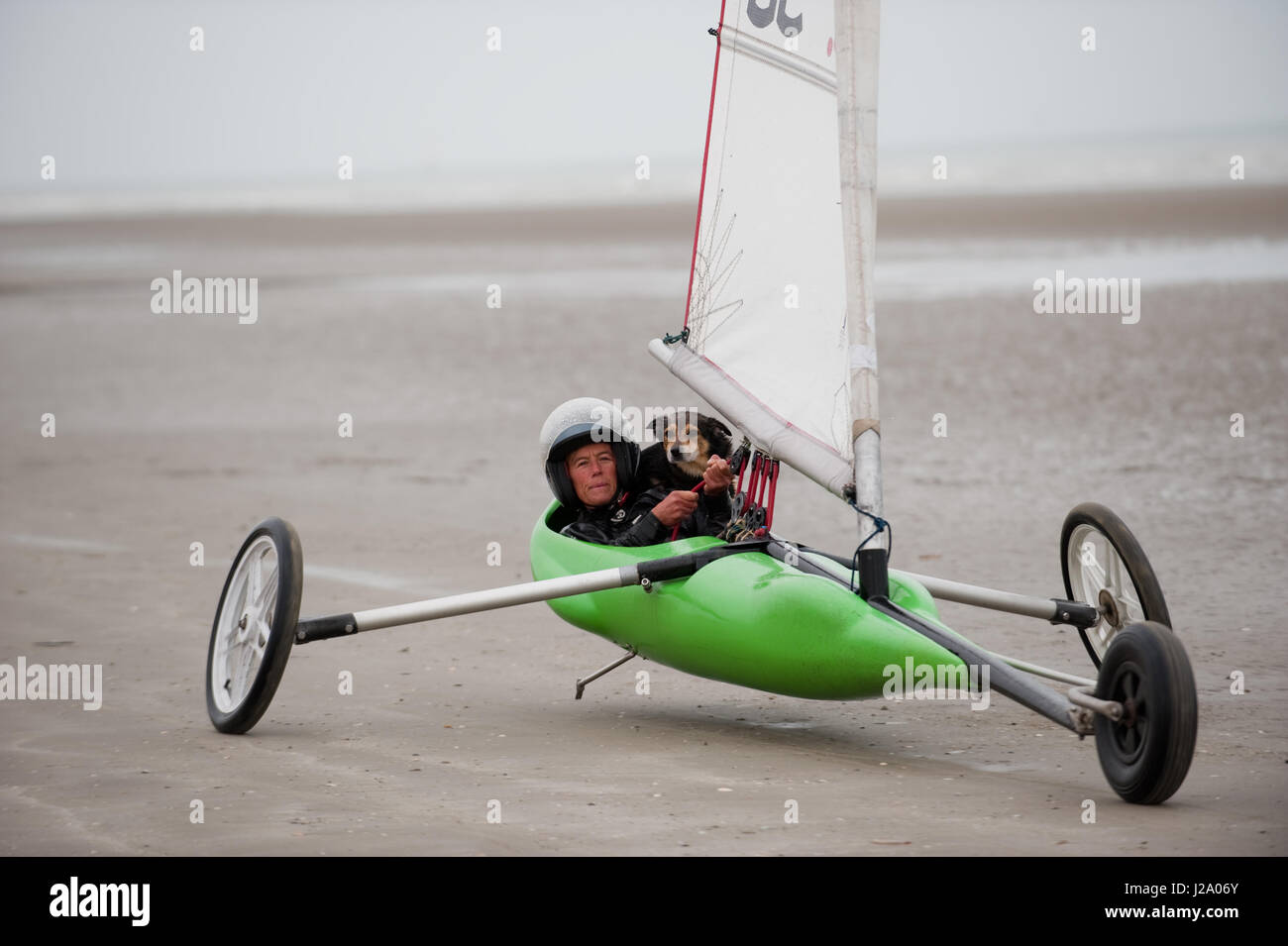 Land sailing, also known as sand yachting or land yachting, is the act