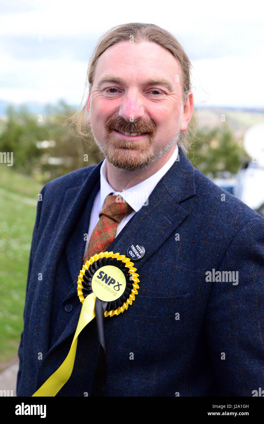 Chris Law, SNP prospective parliamentary candidate for Dundee West Stock Photo