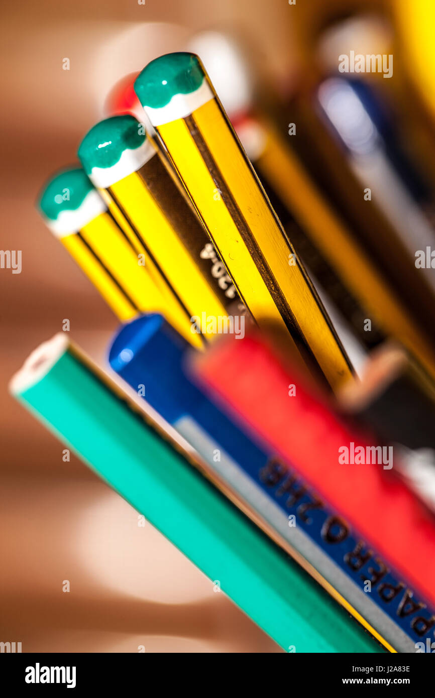 Colored pencil hi-res stock photography and images - Alamy