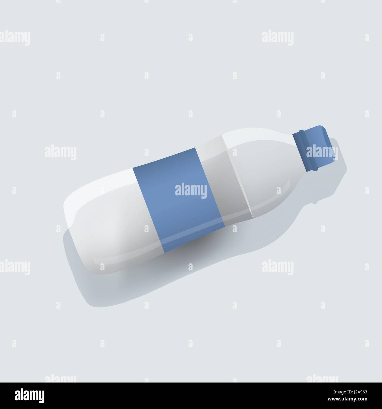 Water bottle recycle packaging icon vector Stock Vector Image & Art Alamy