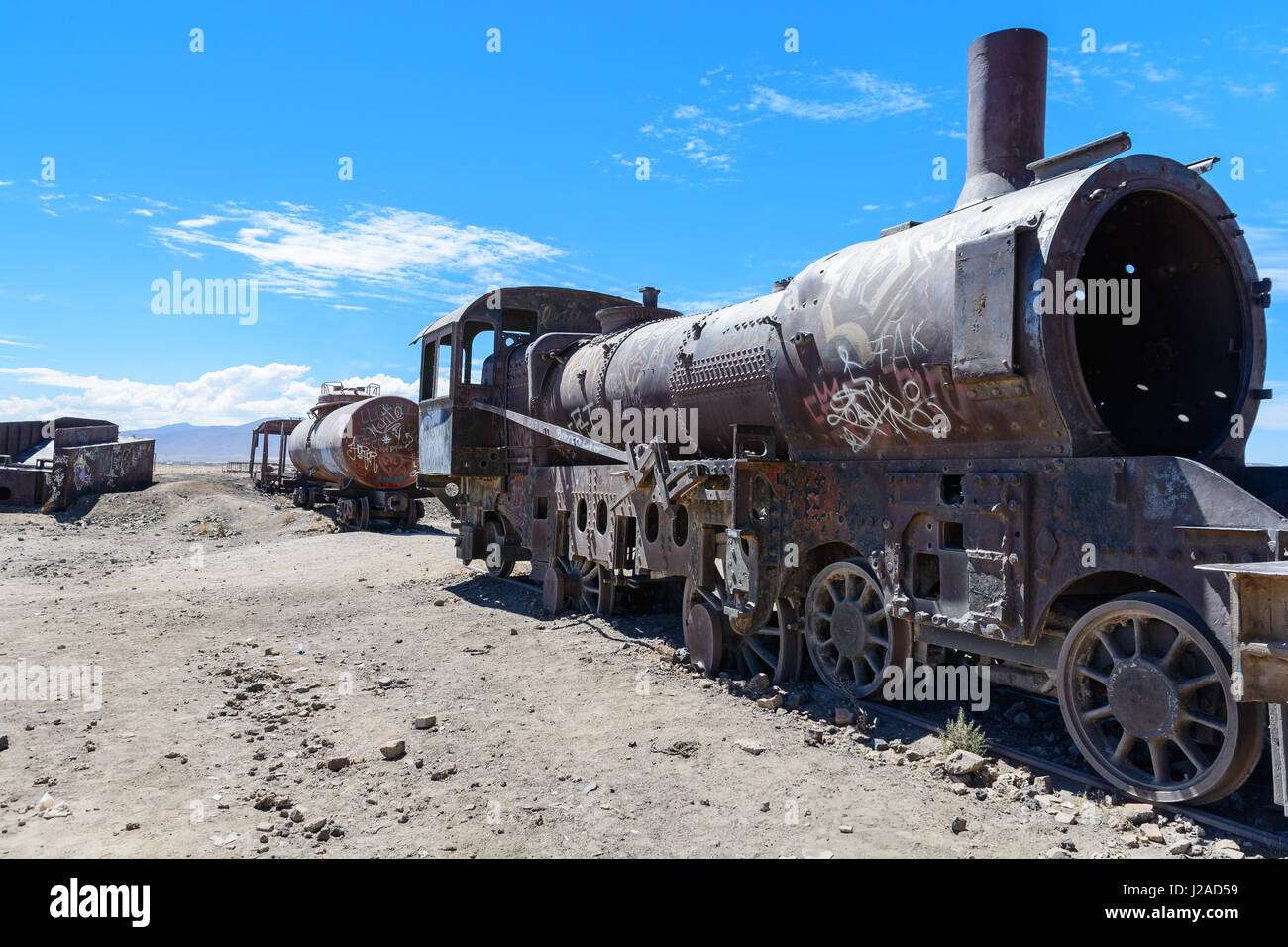 Bolivia, Departamento de Potosí, Uyuni, In Uyuni (3600 m asl) there is