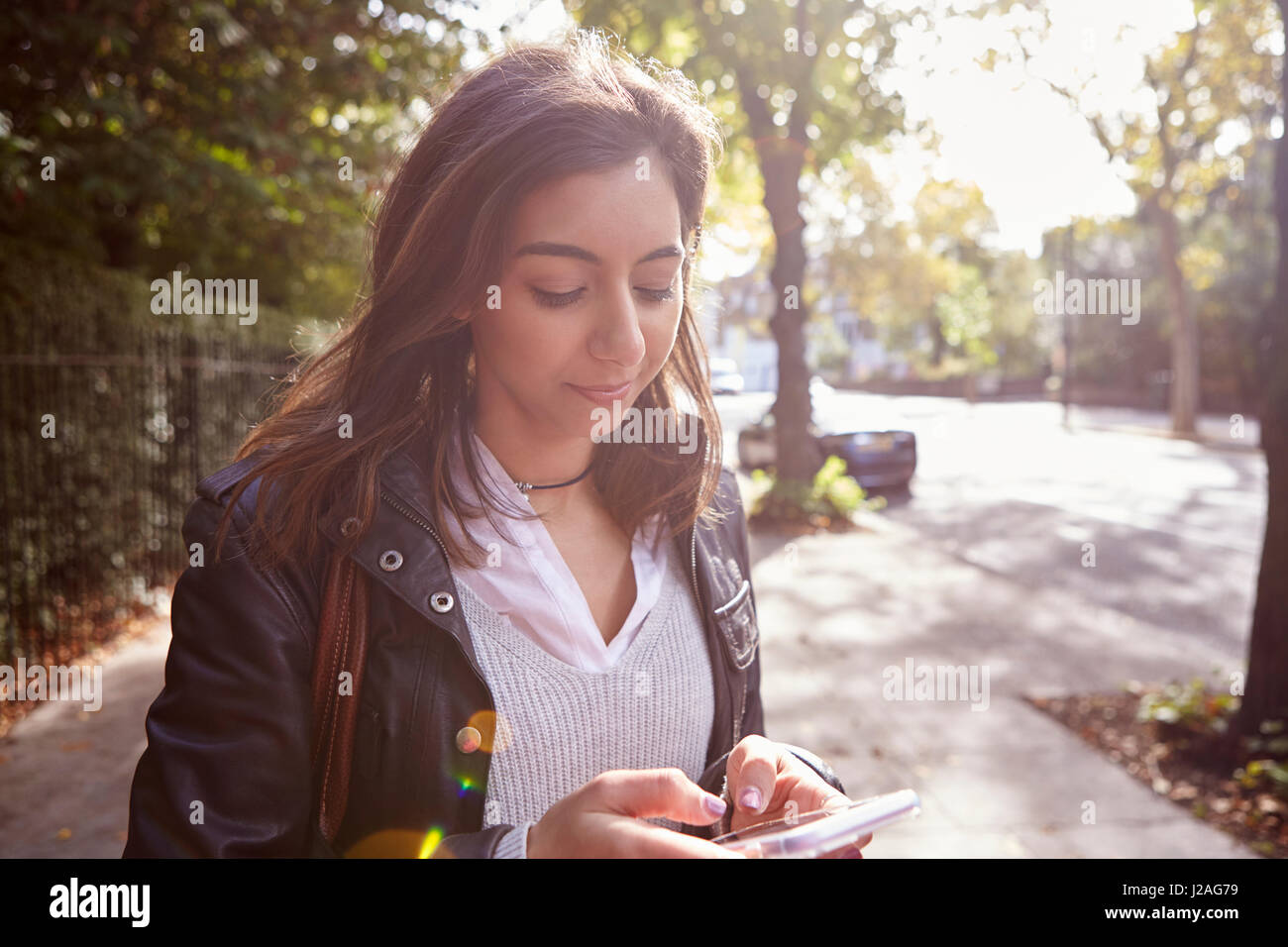 Back to the lens standing hi-res stock photography and images - Alamy
