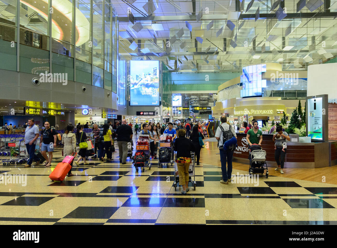 Singapore, Singapore, Singapore Airport Stock Photo - Alamy