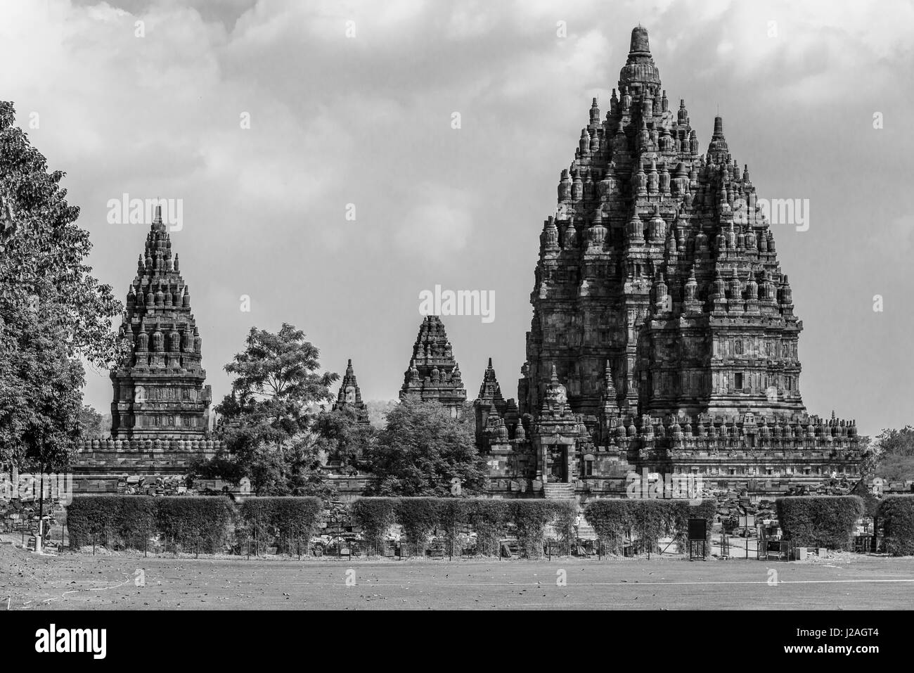 Indonesia, Java Tengah, Kabudaten Klaten, Prambanan, the only Hindu temple on Java Stock Photo