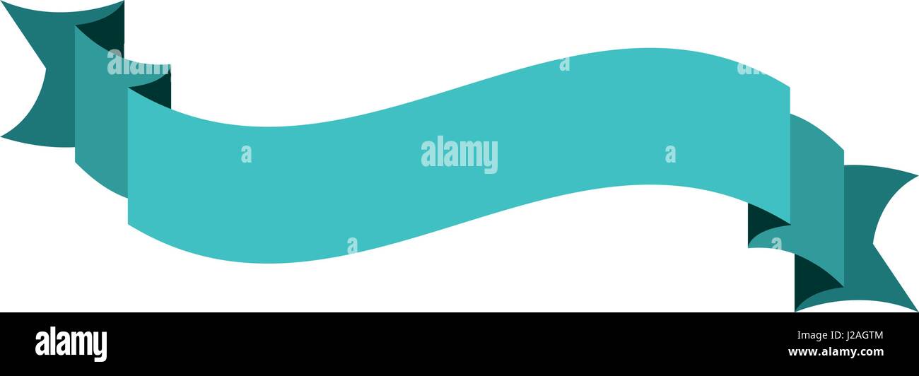 Blue Color Rippon realistic blue color ribbon decorative tape design Stock Vector Image ...