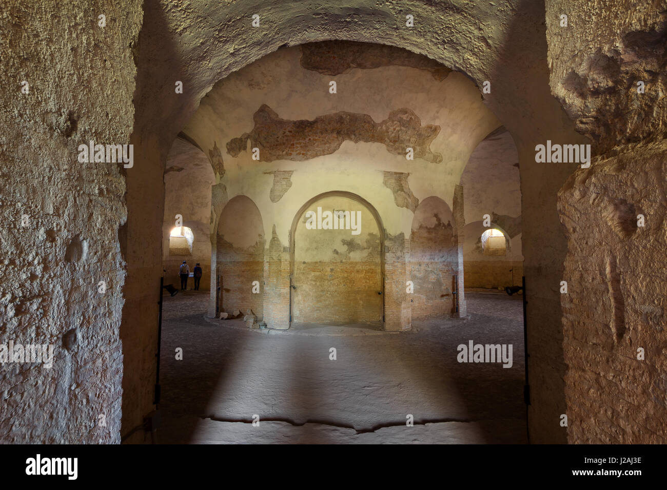 Mausoleum of Romulus - Circus of Maxentius Stock Photo