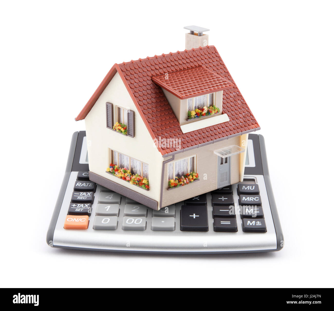Buying house calculator Cut Out Stock Images & Pictures Alamy
