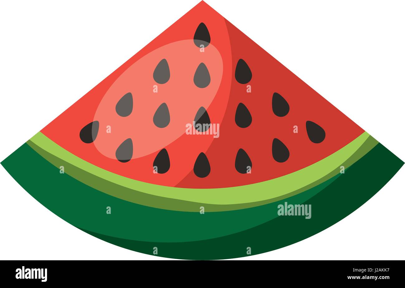 watermelon fresh fruit icon Stock Vector Image & Art - Alamy